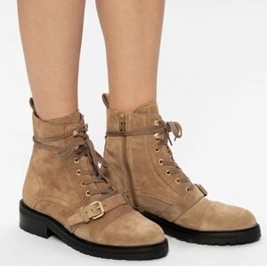 Allsaints Donita Suede Ankle Boot Size 39/ US8.5